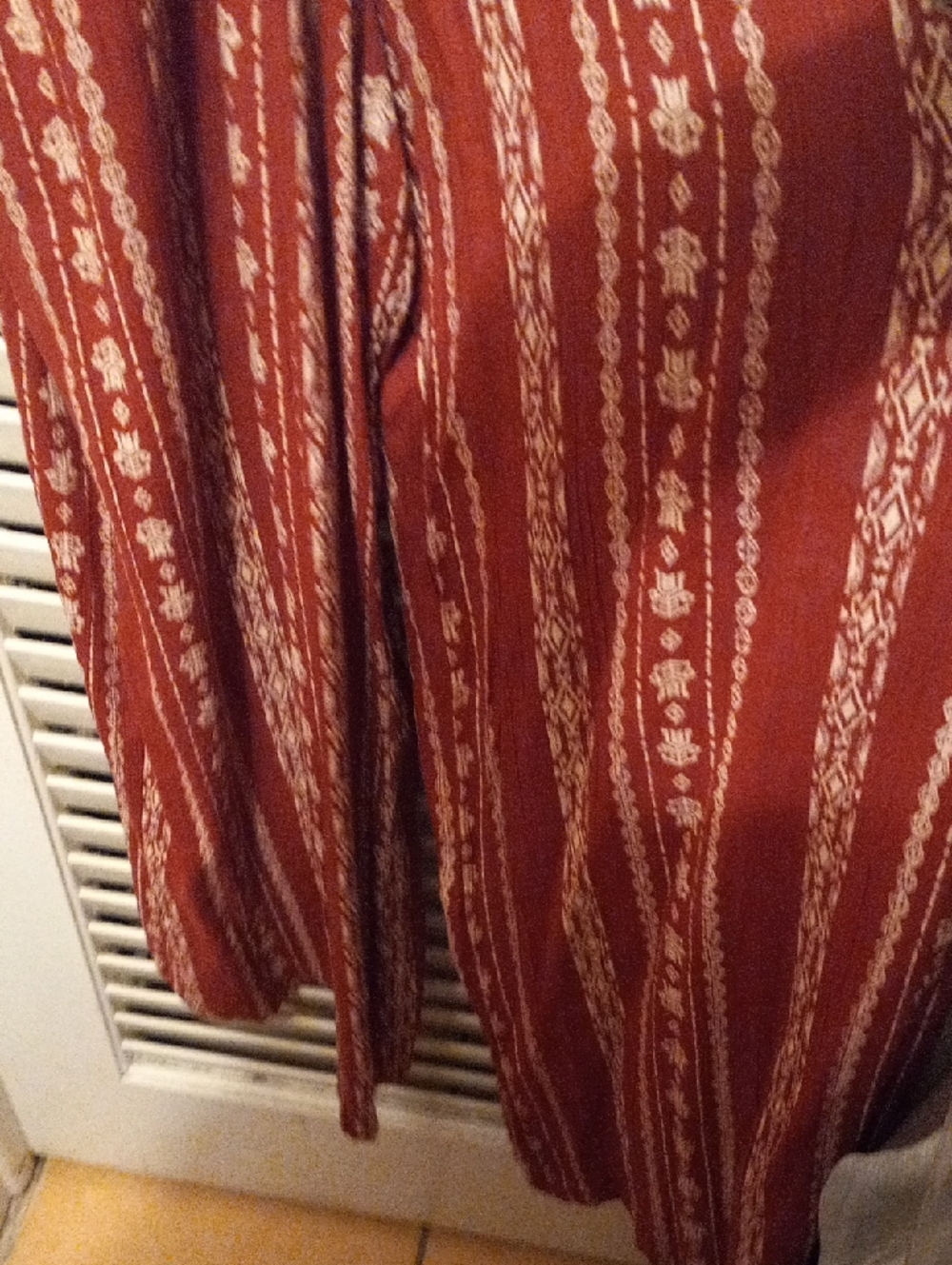 ANGIE Twist-Front Striped Jumpsuit - Picture 6 of 8